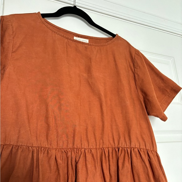 Tradlands Nico Dress in Rust Size L - Picture 3 of 6